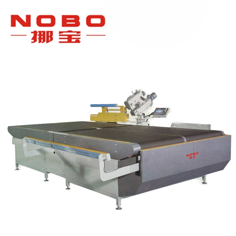 NOBO-WB-4 เครื่องขอบเทปอัตโนมัติ 3 เฟส 380V 50Hz สำหรับที่นอน