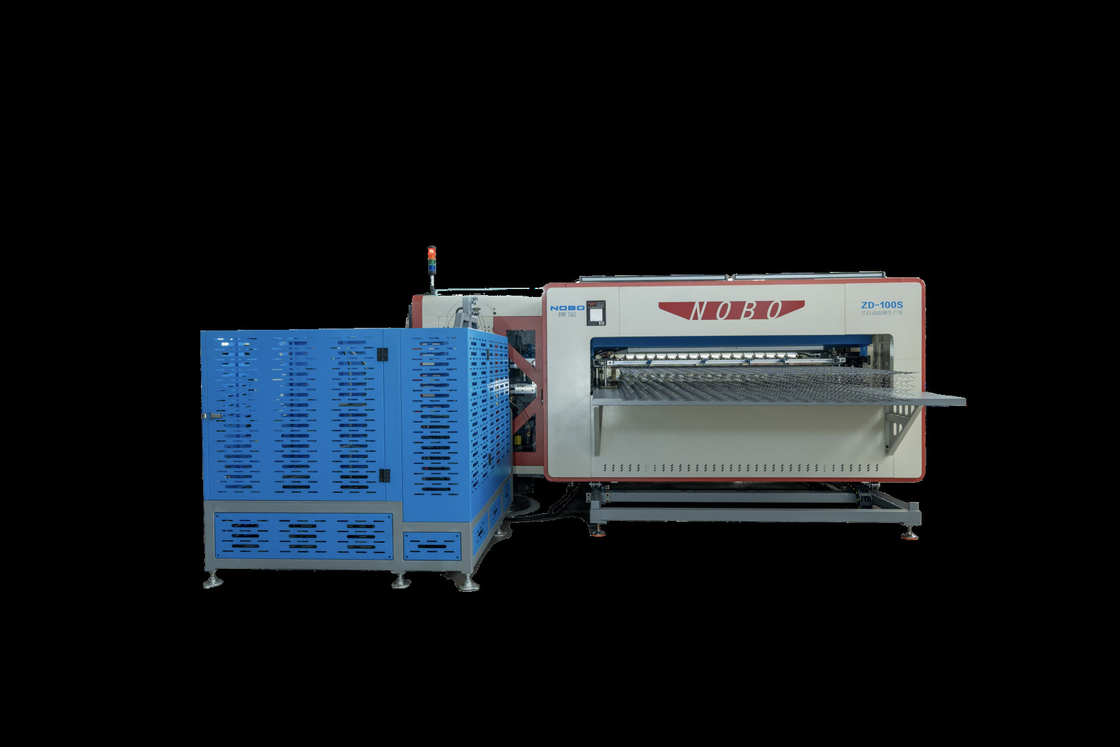 90-100 Spring/min 65-90mm Bonnell Spring Mattress การผลิตสายการผลิต