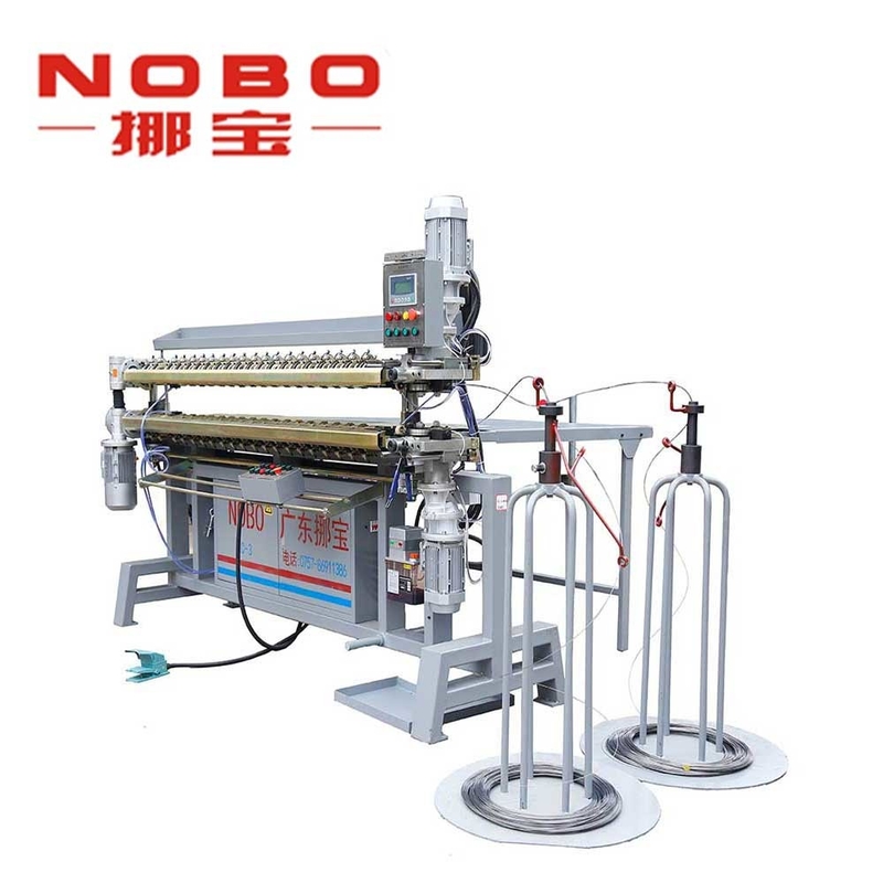 NOBO-ZC-4 เครื่องประกอบสปริงความกว้างสูงสุด 2000 มม. เซอร์โวมอเตอร์ 4.5KW